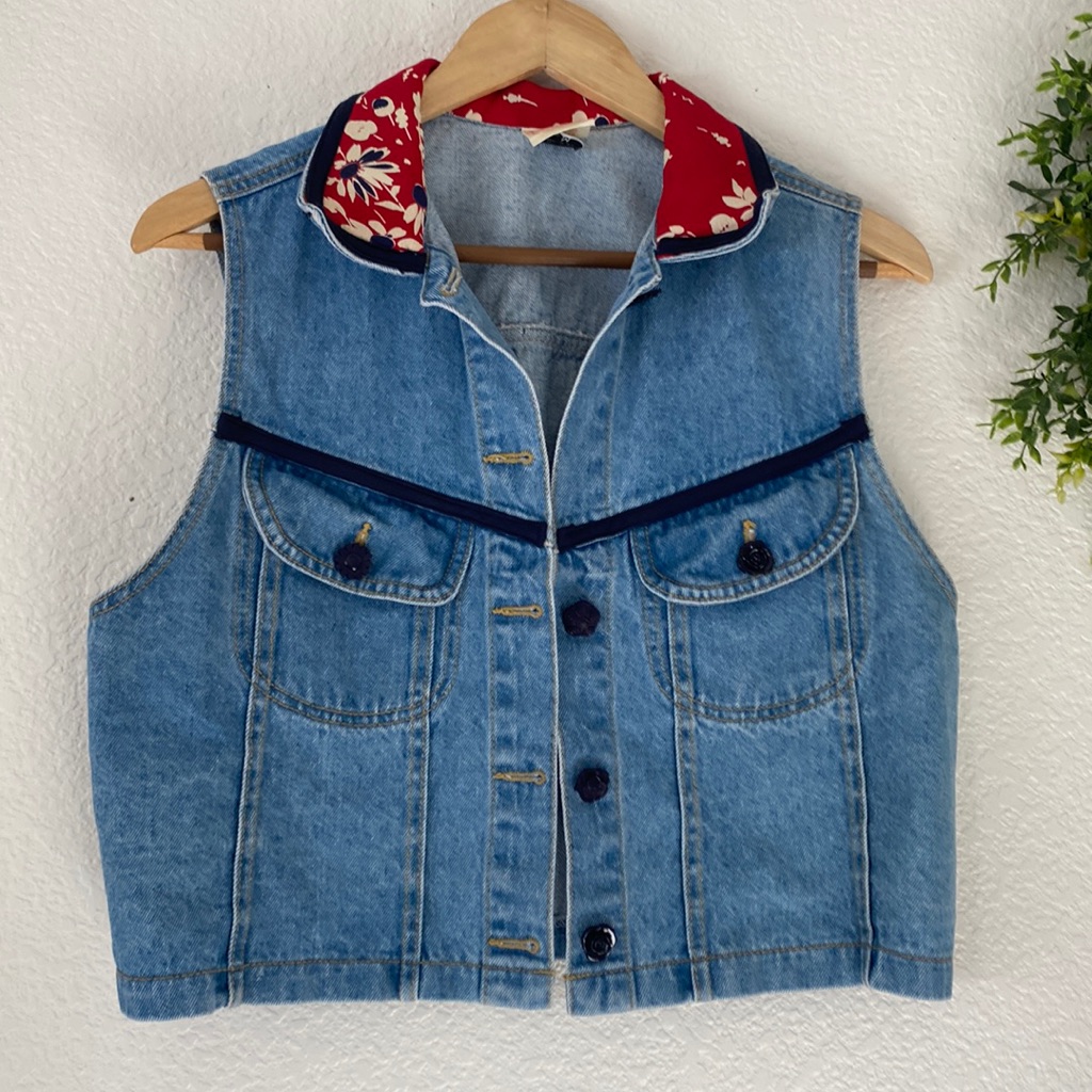 Romeo Romeo Vintage Denim Vest Size Medium